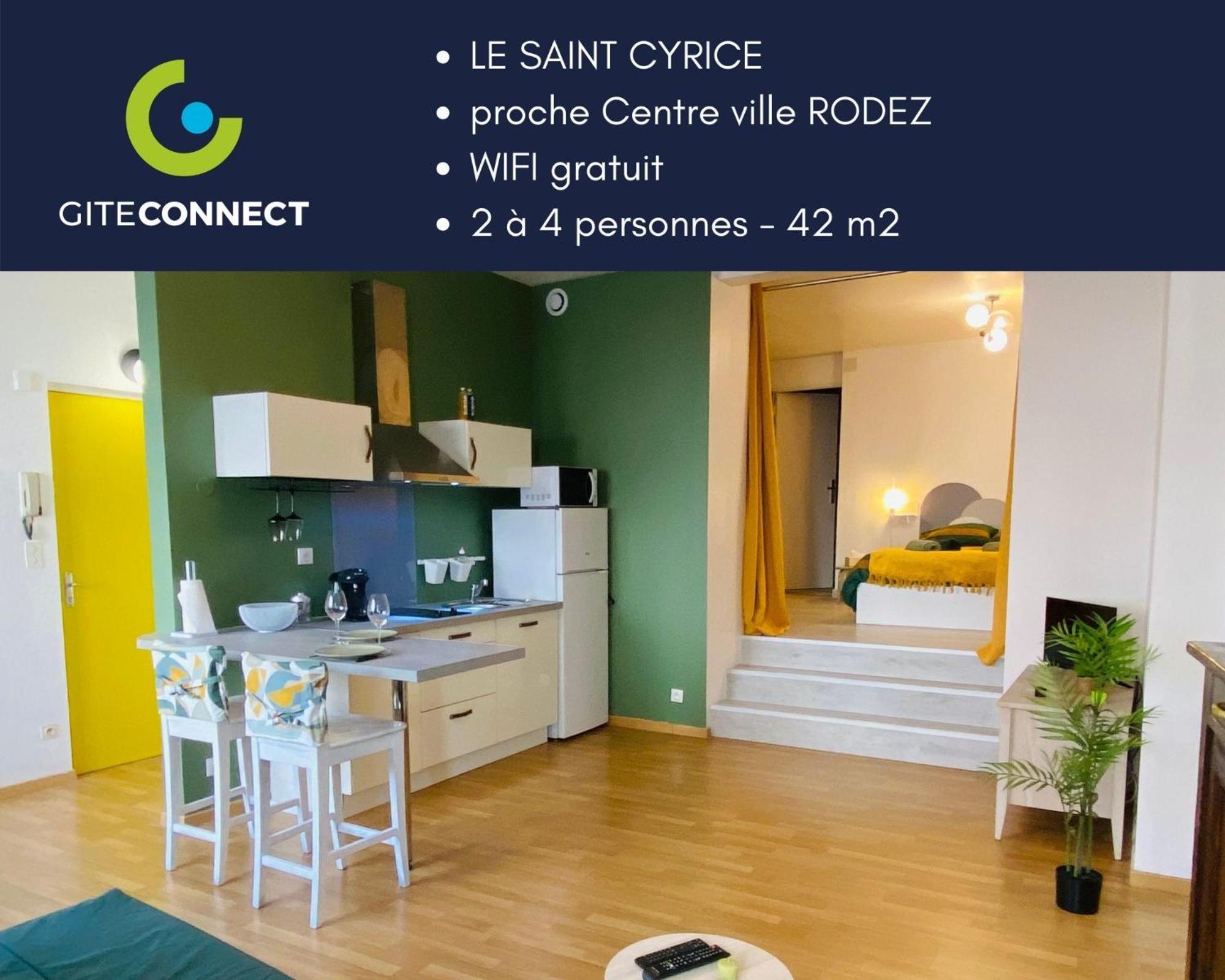 Appartement Le Saint Cyrice à Rodez Extérieur photo